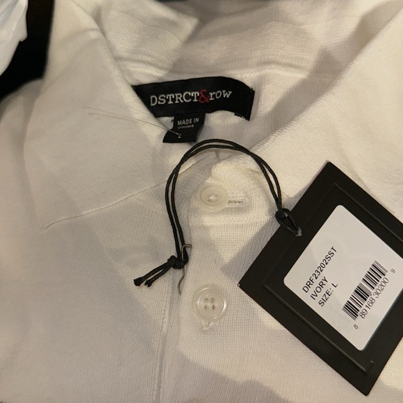 New DSTRCT & ROW
Marcini Striped Sweater Polo‎ - Picture 5 of 6